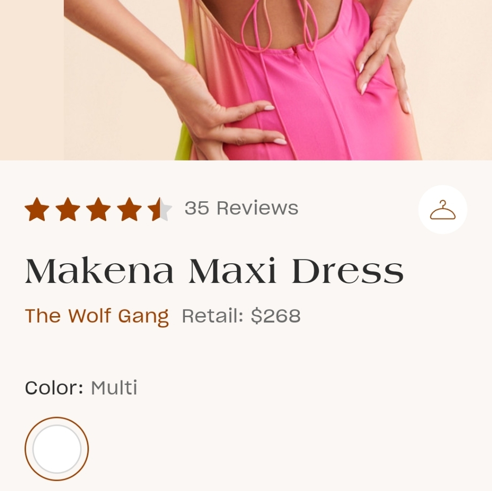 THE Wolf‎ Gang Makena maxi dress - Picture 5 of 16